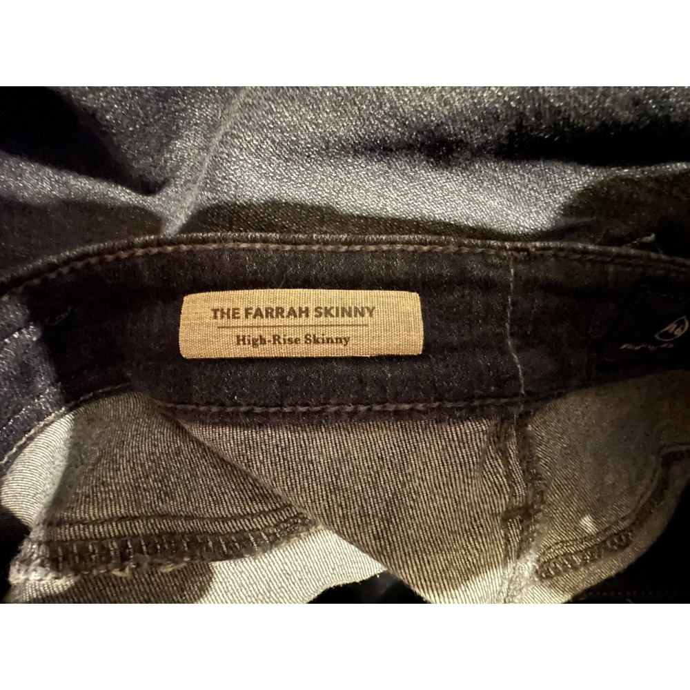 AG Adriano Goldschmied The Farrah High Rise Skinny Jeans Size 4 - Picture 6 of 10